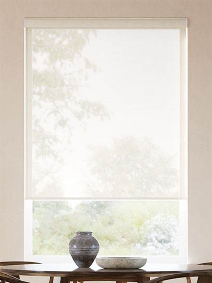 Oculus Beige Senza Catenella Tende a rullo anteprima immagine