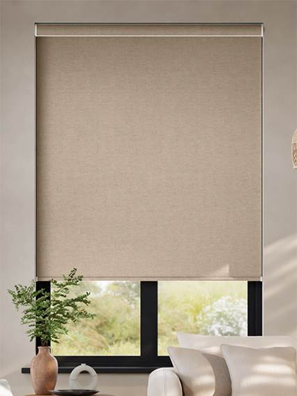 Lino Eternity Biscotto Senza Catenella Tende a rullo anteprima immagine