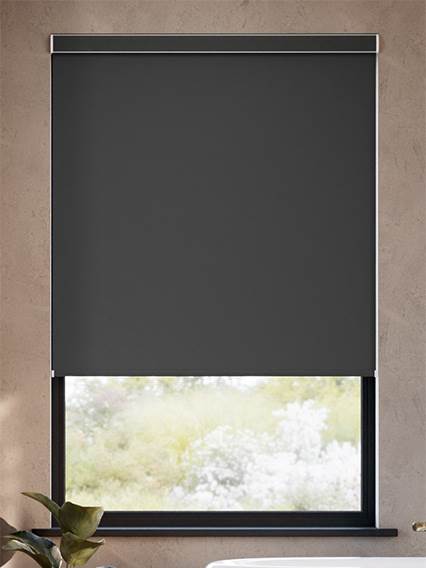 Titan Oscurante Antracite Senza Catenella Tende a rullo anteprima immagine