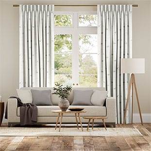 Uccellini Grigio Tendaggi anteprima immagine