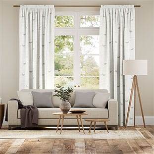 Uccellini Grigio Tendaggi anteprima immagine