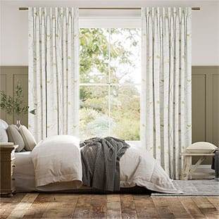 Uccellini Mostarda Tendaggi anteprima immagine