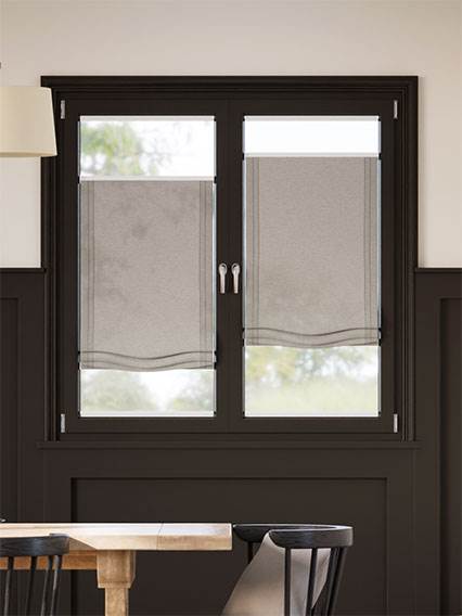 A Vetro Facile Cavendish Champagne Arricciata Tende a Pacchetto A Vetro Facile - senza foro anteprima immagine