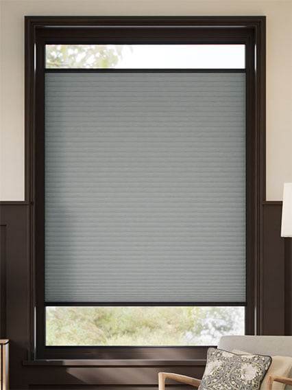 Plissé A Vetro Facile Filtrante Grigio Nickel Stick2Fit Pleated anteprima immagine