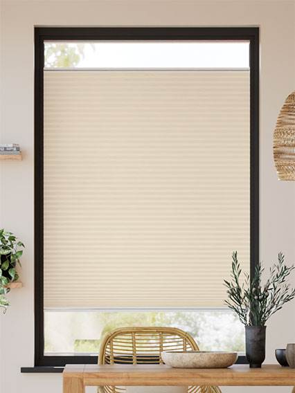 Plissé A Vetro Facile Filtrante Taupe Stick2Fit Pleated anteprima immagine