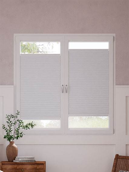 Plissé A Vetro Facile Filtrante Mauve Stick2Fit Pleated anteprima immagine