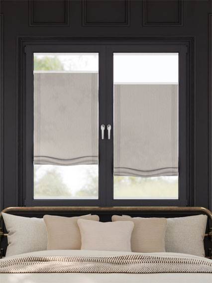 A Vetro Facile Essenza Paloma Arricciata Tende a Pacchetto A Vetro Facile - senza foro anteprima immagine