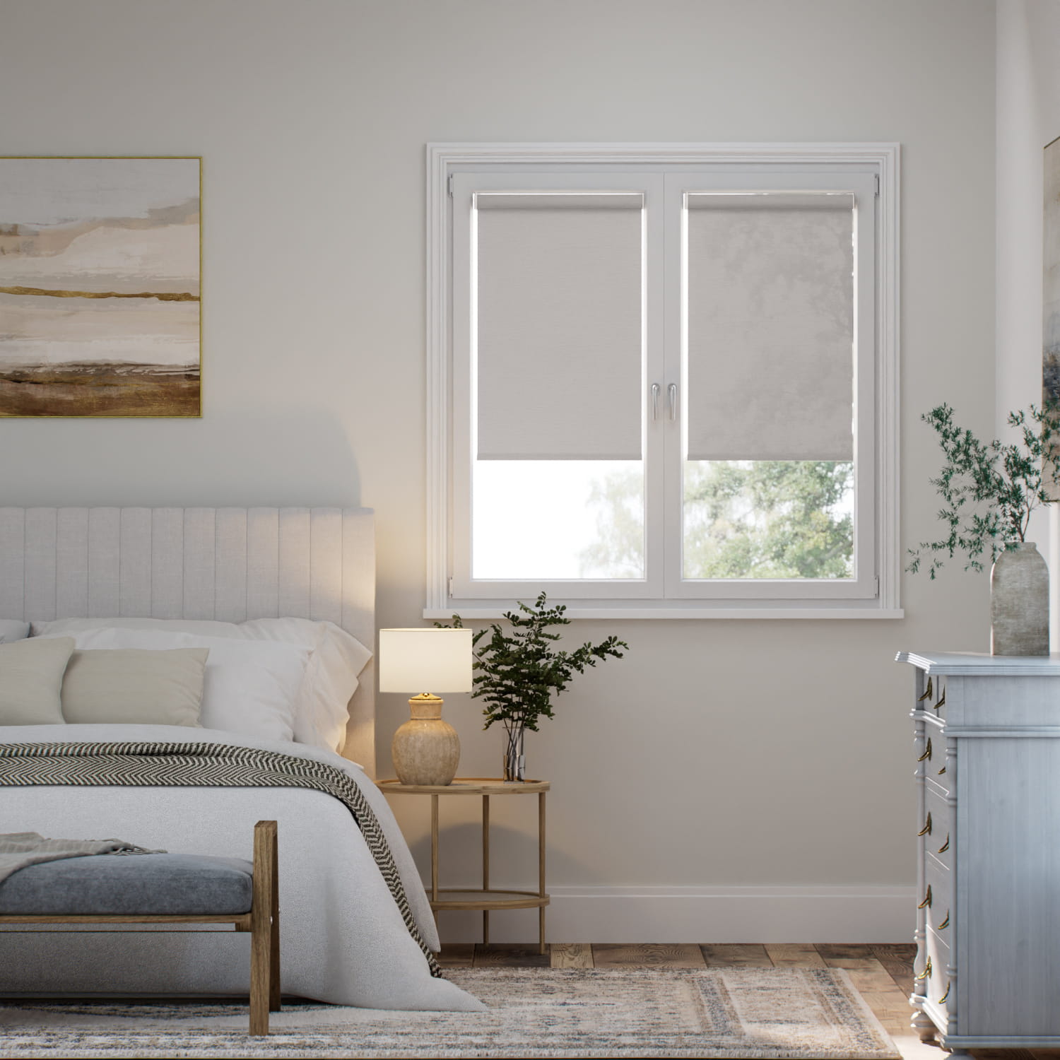 Tenda A Vetro Facile Voile Serenity Grigio