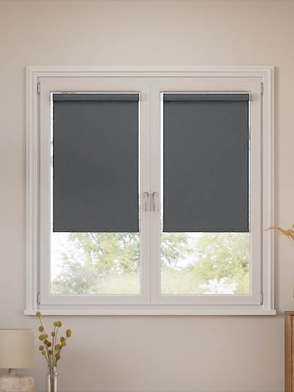 A Vetro Facile Siviglia Oscurante Grigio Foca A Vetro Facile Rullo anteprima immagine