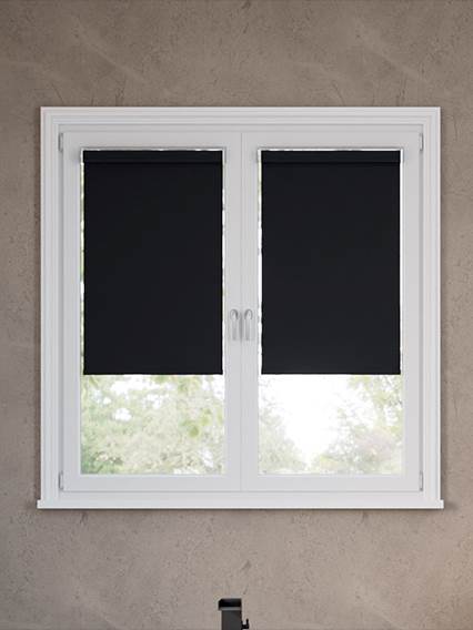 A Vetro Facile Siviglia Oscurante Nero A Vetro Facile Rullo anteprima immagine