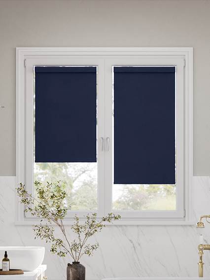 A Vetro Facile Siviglia Oscurante Blu Notte A Vetro Facile Rullo anteprima immagine