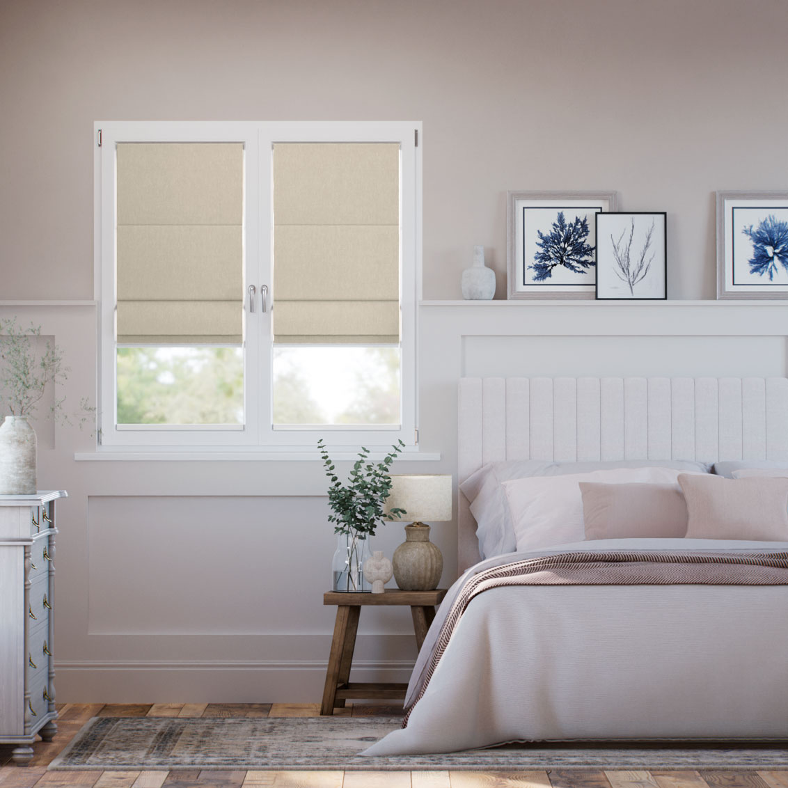 Tenda a Pacchetto  A Vetro Facile Cavendish Pembroke Orzo 