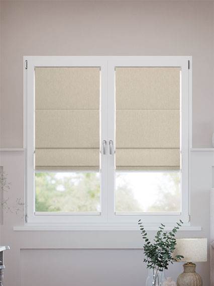 A Vetro Facile Cavendish Pembroke Orzo  Tende a pacchetto steccate A Vetro Facile - senza fori  anteprima immagine