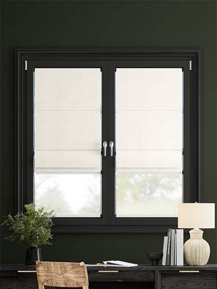 A Vetro Facile Cavendish Pembroke Crema  Tende a pacchetto steccate A Vetro Facile - senza fori  anteprima immagine