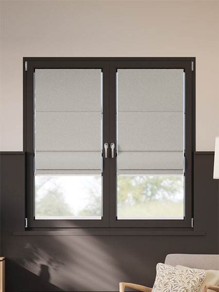 A Vetro Facile Cavendish Pembroke Grigio  Tende a pacchetto steccate A Vetro Facile - senza fori  anteprima immagine