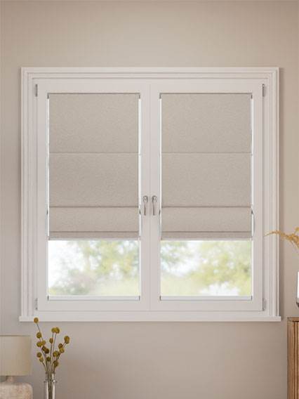 A Vetro Facile Cavendish Champagne  Tende a pacchetto steccate A Vetro Facile - senza fori  anteprima immagine