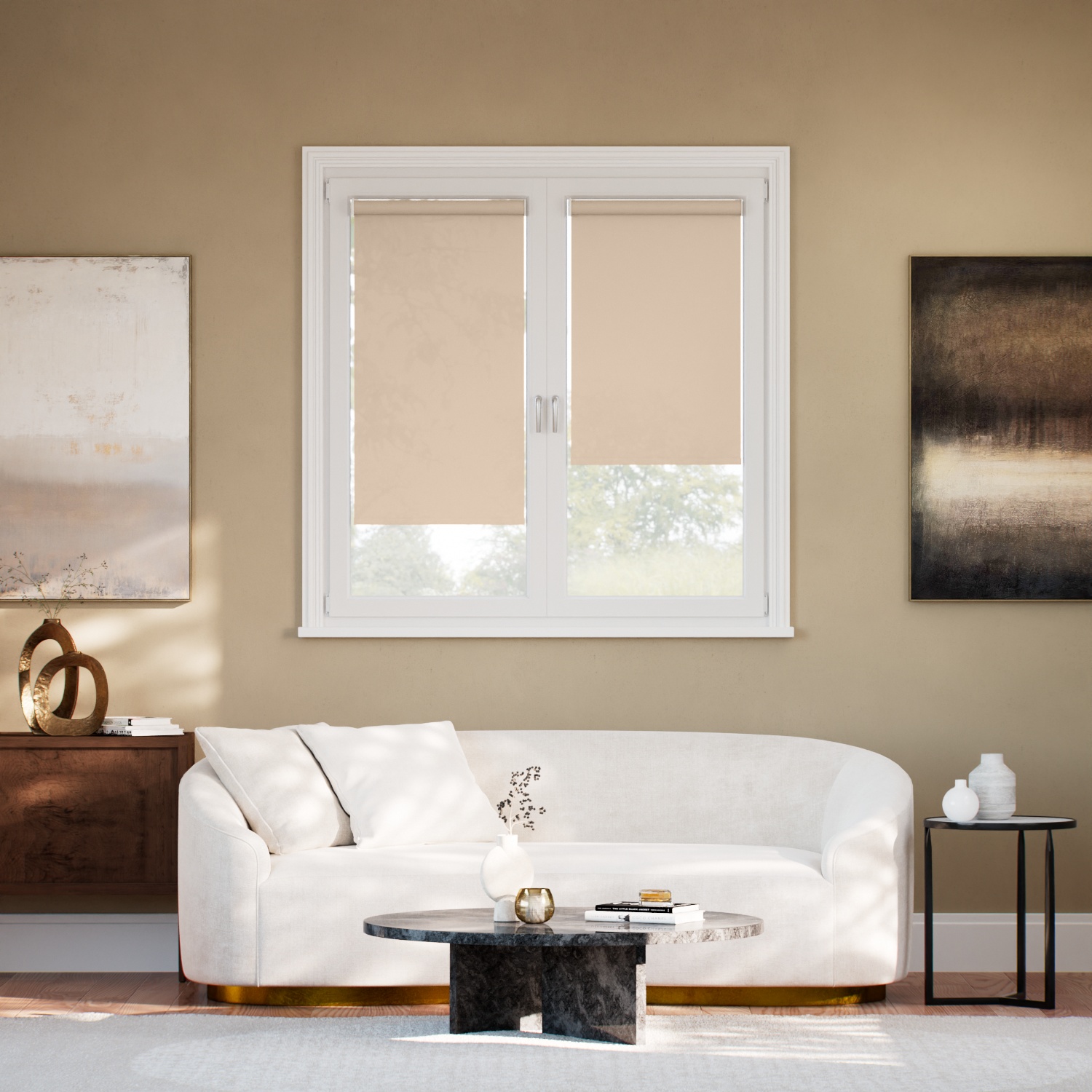 Tenda A Vetro Facile Valencia Crema Latte