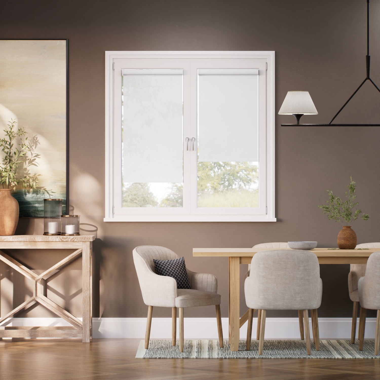 Tenda A Vetro Facile Valencia Bianco Soft