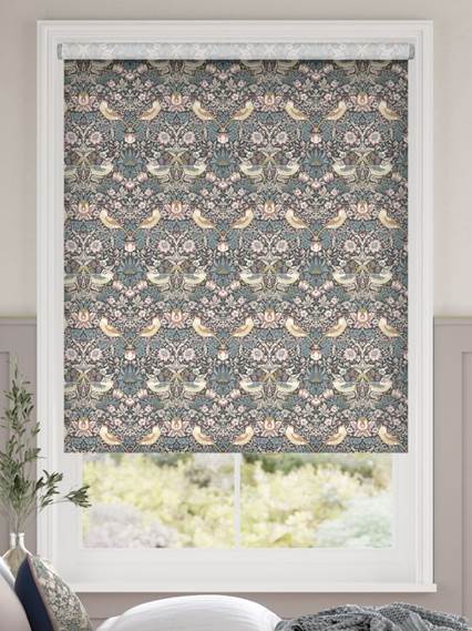 William Morris Frutti di Bosco Notte Tende a rullo anteprima immagine