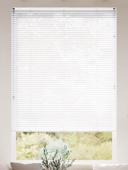 Studio Bianco Matte Veneziane in alluminio anteprima immagine