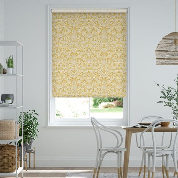 Tenda a rullo William Morris Girasole Miele