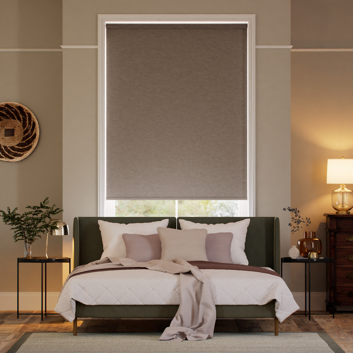 Tenda A Rullo Alma Oscurante Tortora