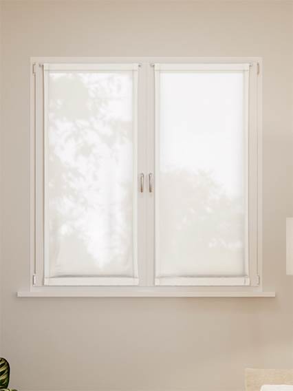 Voile Latte di Cocco  Cafe Curtain anteprima immagine
