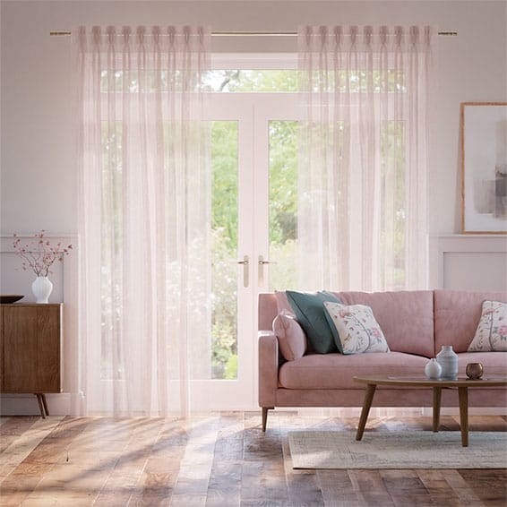 Tendaggi Voile Quarzo Rosa
