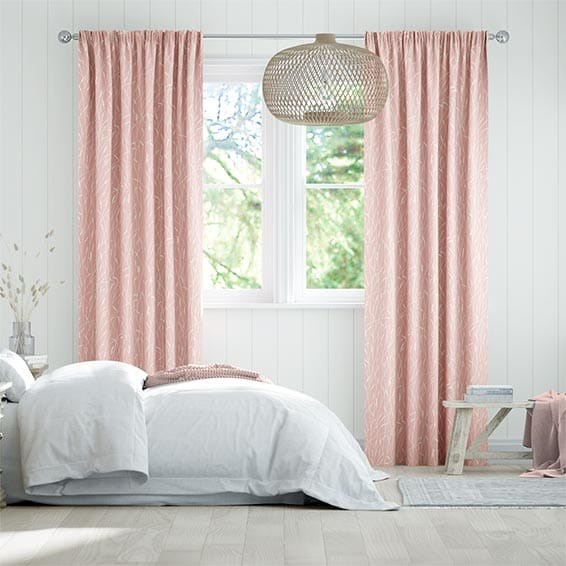 Tendaggi Primavera Erba Rosa