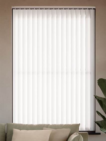Toledo Bianco Brillante Vertical Blind anteprima immagine