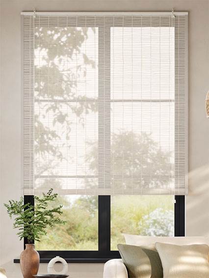 Tulum Betulla & Pomice Roll Up Woven Wood anteprima immagine
