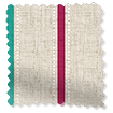Tendaggi Righe Twill Lino Multicolor immagine del campione 