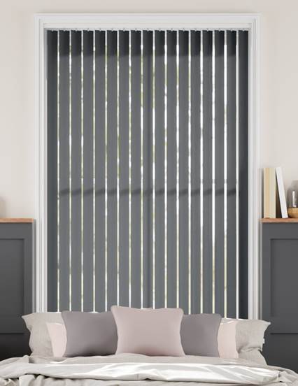 Valencia Grigio Scuro Vertical Blind anteprima immagine