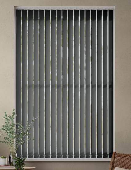 Valencia Grigio Intenso Vertical Blind anteprima immagine