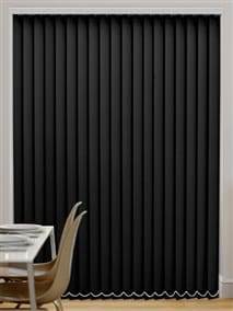 PVC Oscurante Nero Vertical Blind anteprima immagine