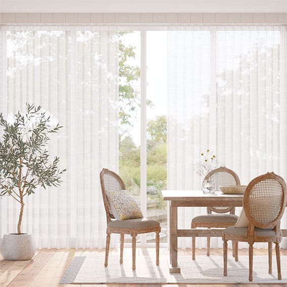 Tenda a binario Voile Aubade Nuvola