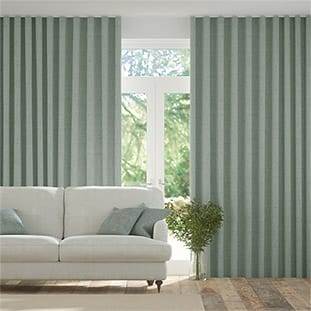 Lino Bijou Salvia Light Tende a onda anteprima immagine