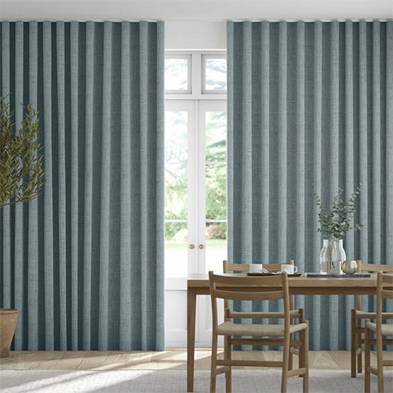 Tenda a binario Lino Bijou Grigio