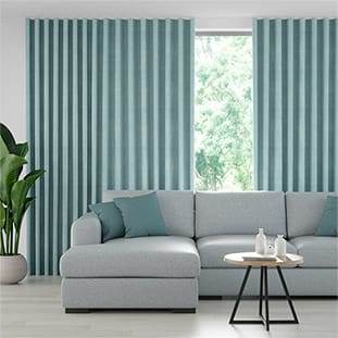 Lino Eternity Turchese Tende a onda anteprima immagine
