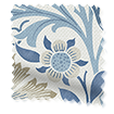 Tenda a binario William Morris Flora Blu immagine del campione 