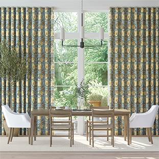 William Morris Mille Fiori Miele Tende a onda anteprima immagine