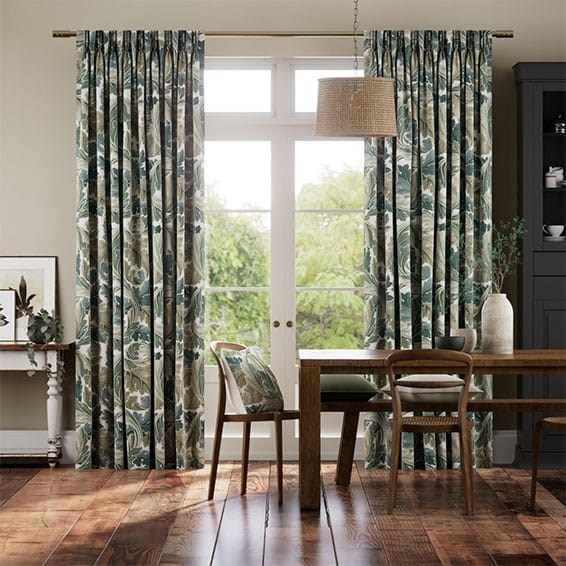 Tendaggi William Morris Acanto Celeste