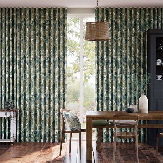 Tendaggi William Morris Acanto Celeste