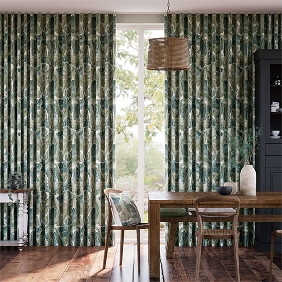 Tendaggi William Morris Acanto Celeste