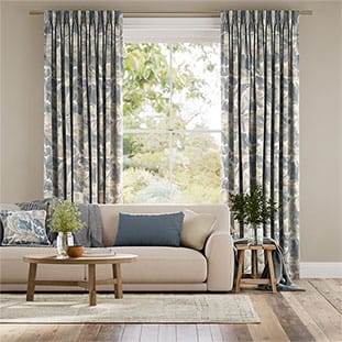 William Morris Acanto Blu Tendaggi anteprima immagine