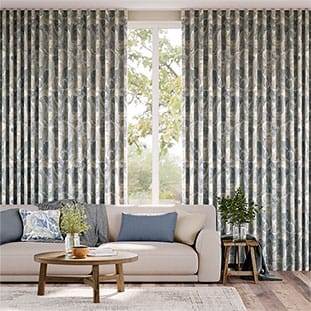 William Morris Acanto Blu Tendaggi anteprima immagine