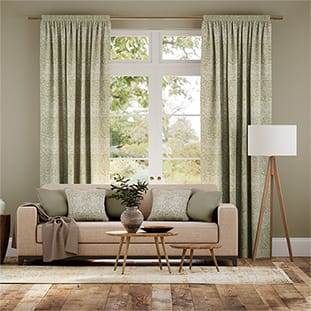 William Morris Coniglietto Verde  Tendaggi anteprima immagine