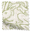 William Morris Coniglietto Verde  Tende a pacchetto Immagine campione