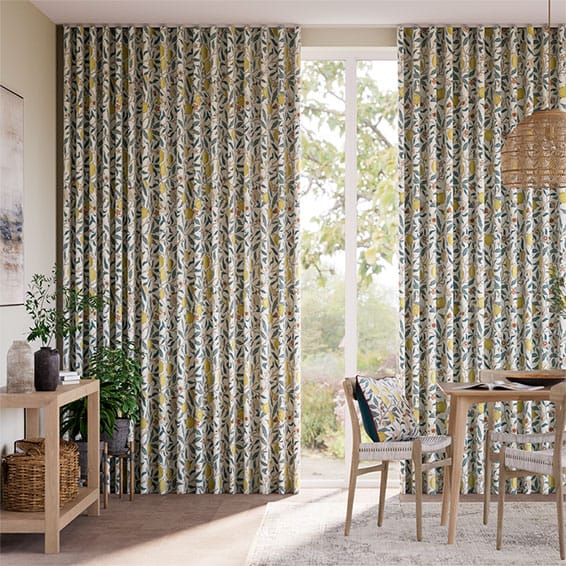 Tendaggi William Morris Limoni