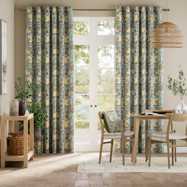 William Morris Mille Fiori Miele Tendaggi anteprima immagine